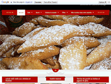 Tablet Screenshot of cuisineetpartage.com