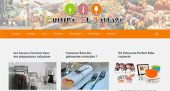 Desktop Screenshot of cuisineetpartage.fr